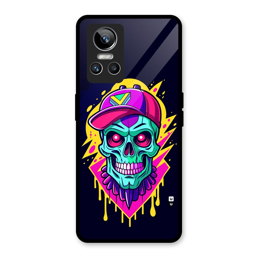 Skull In Cap Glass Back Case for Realme GT Neo 3