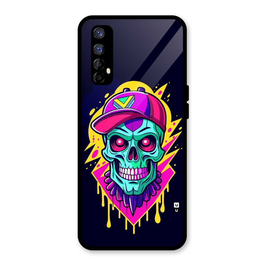 Skull In Cap Glass Back Case for Realme Narzo 20 Pro