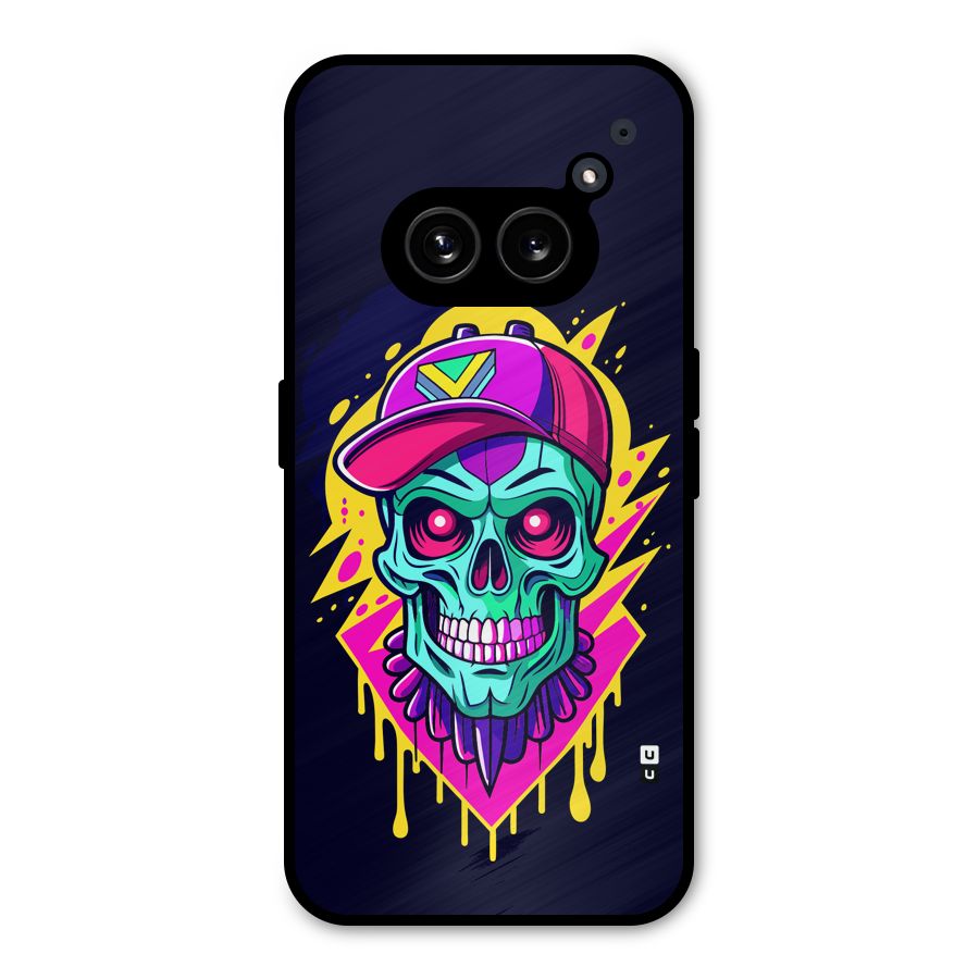 Skull In Cap Metal Back Case for Nothing Phone 2a