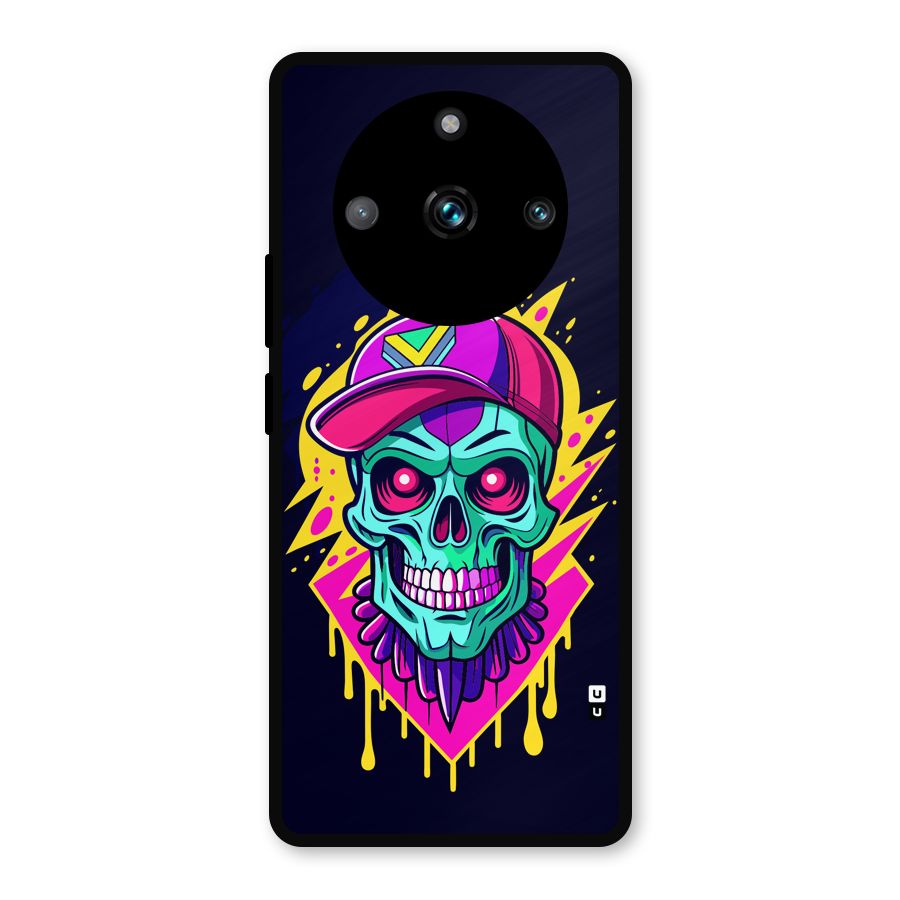 Skull In Cap Metal Back Case for Realme 11 Pro Plus