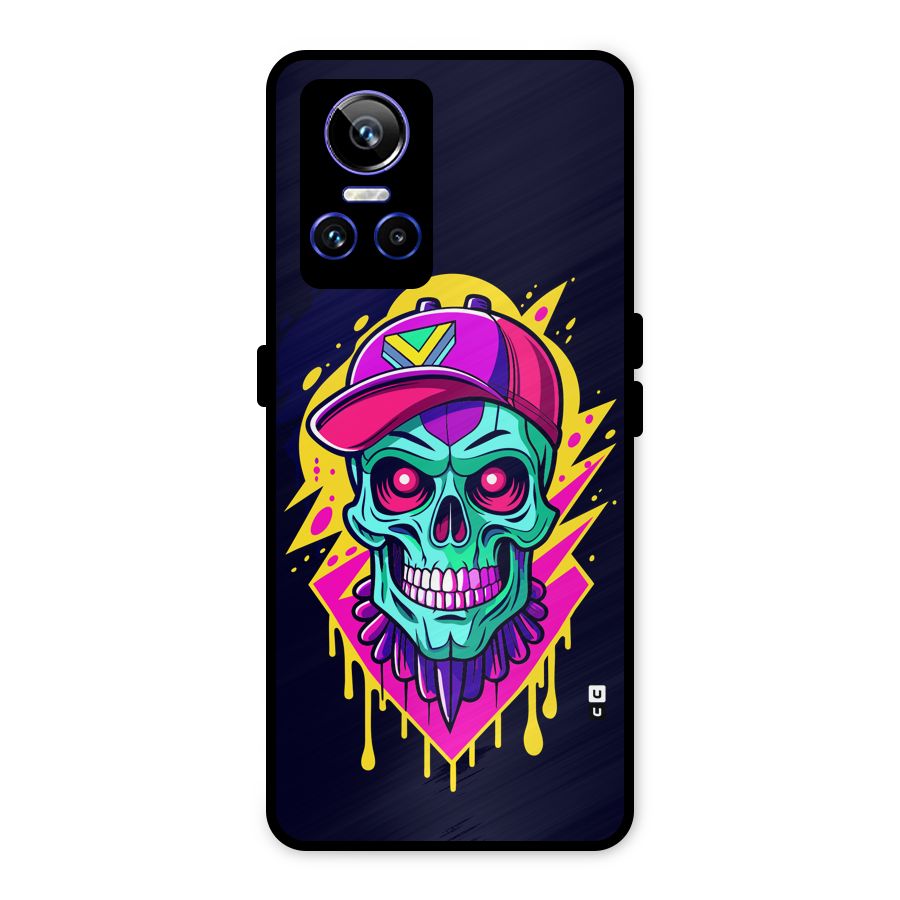 Skull In Cap Metal Back Case for Realme GT Neo 3