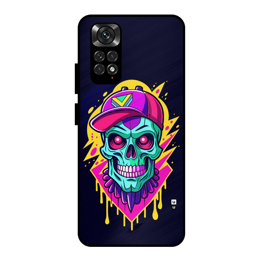 Skull In Cap Metal Back Case for Redmi Note 11 Pro