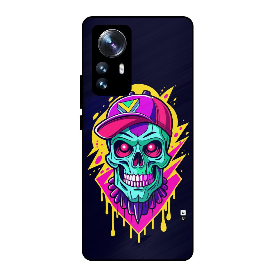 Skull In Cap Metal Back Case for Xiaomi 12 Pro