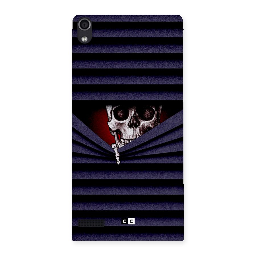Skull Peak Back Case for Ascend P6