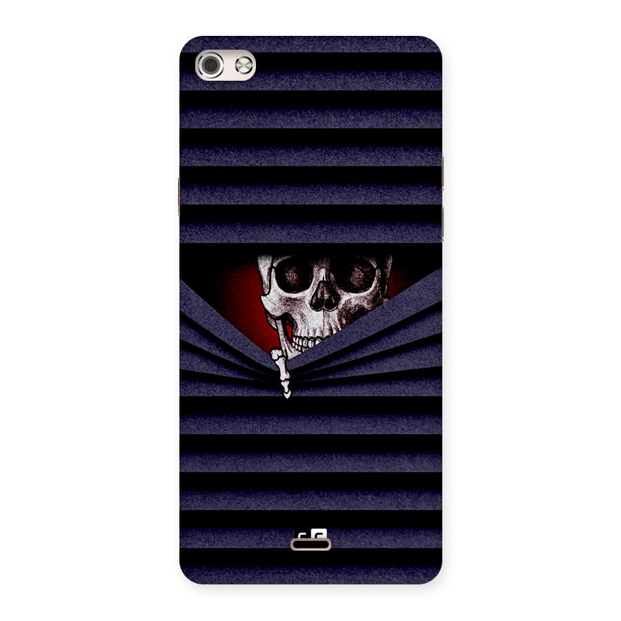 Skull Peak Back Case for Canvas Silver 5