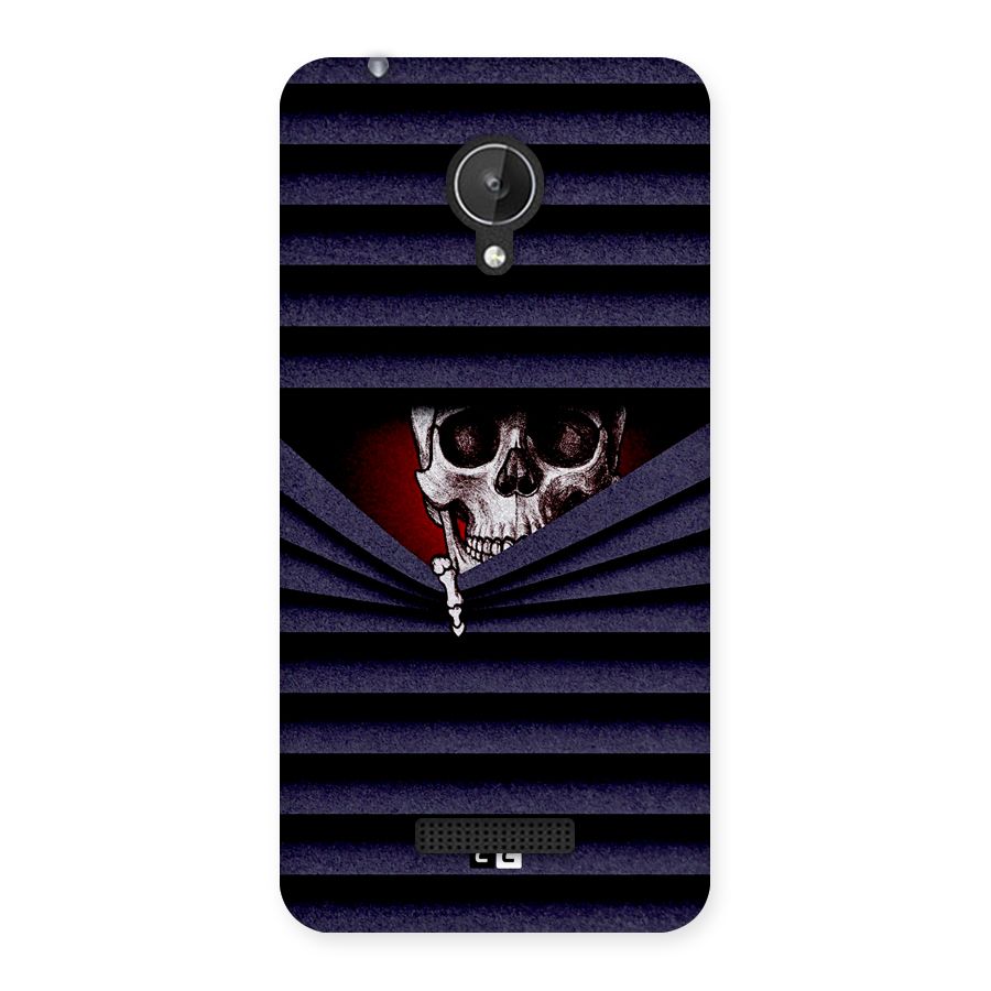Skull Peak Back Case for Canvas Spark Q380