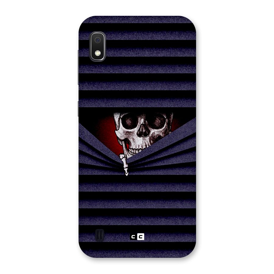 Skull Peak Back Case for Galaxy A10