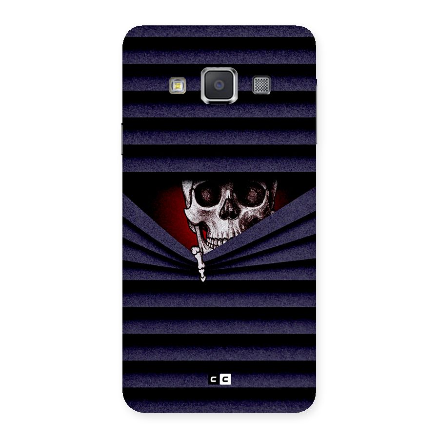 Skull Peak Back Case for Galaxy A3