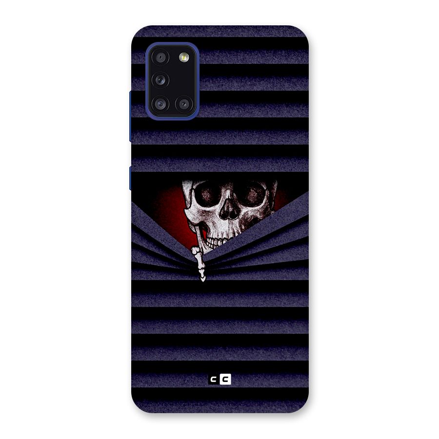 Skull Peak Back Case for Galaxy A31
