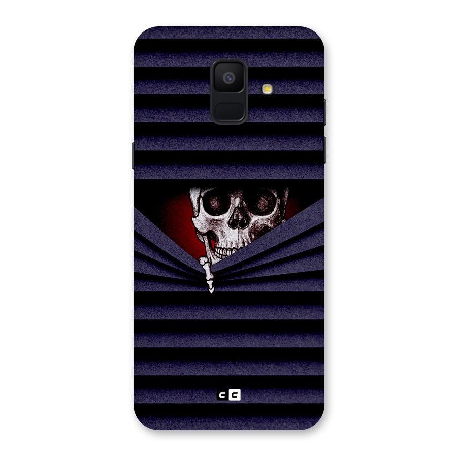 Skull Peak Back Case for Galaxy A6 (2018)