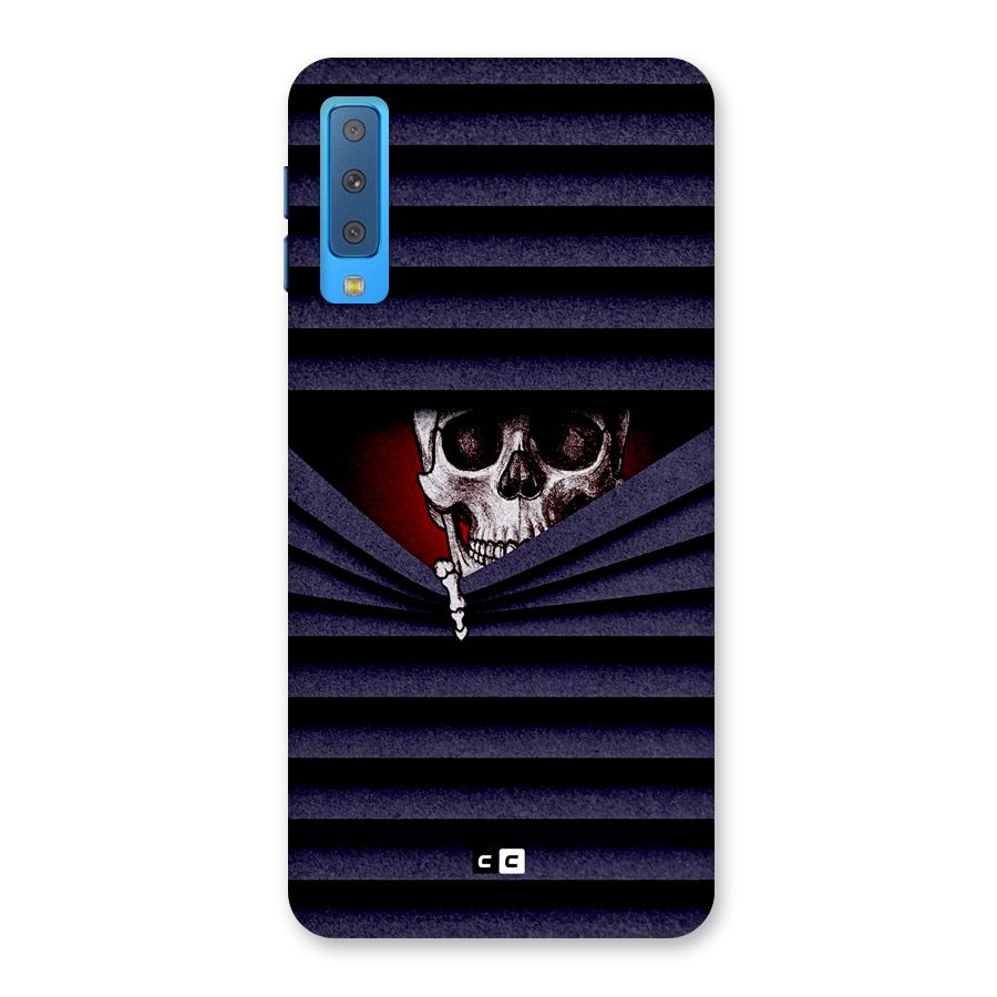 Skull Peak Back Case for Galaxy A7 (2018)