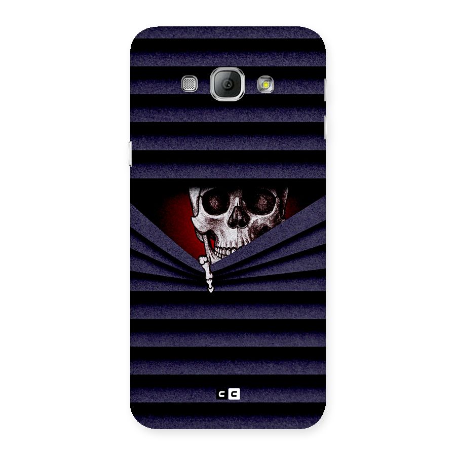 Skull Peak Back Case for Galaxy A8