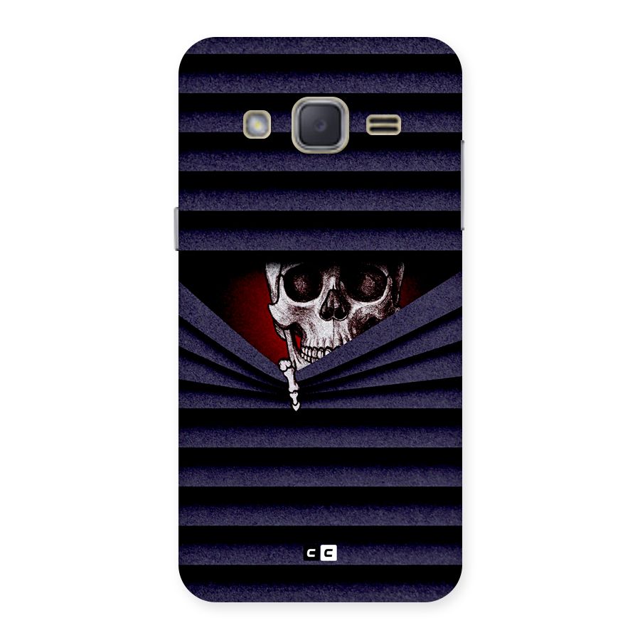 Skull Peak Back Case for Galaxy J2