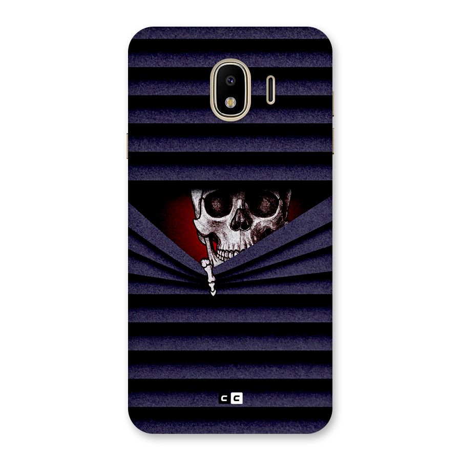 Skull Peak Back Case for Galaxy J4