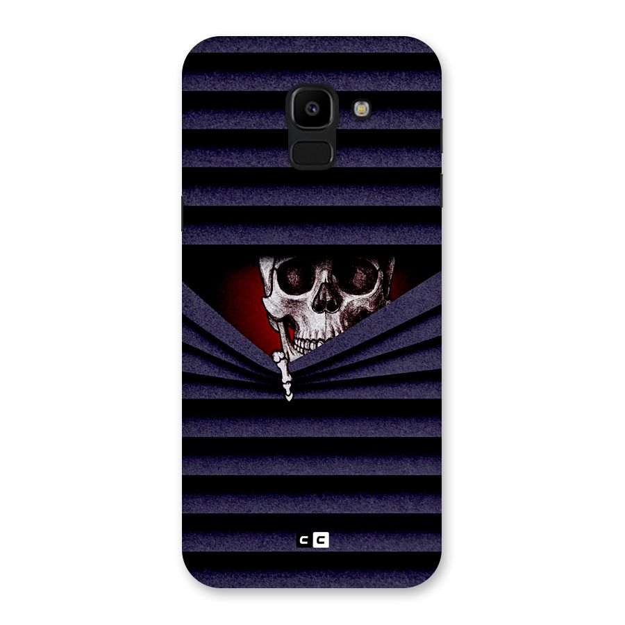 Skull Peak Back Case for Galaxy J6
