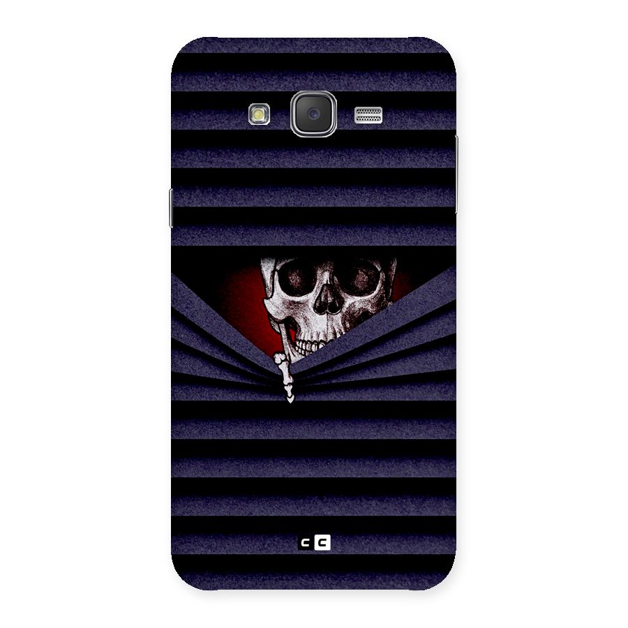 Skull Peak Back Case for Galaxy J7