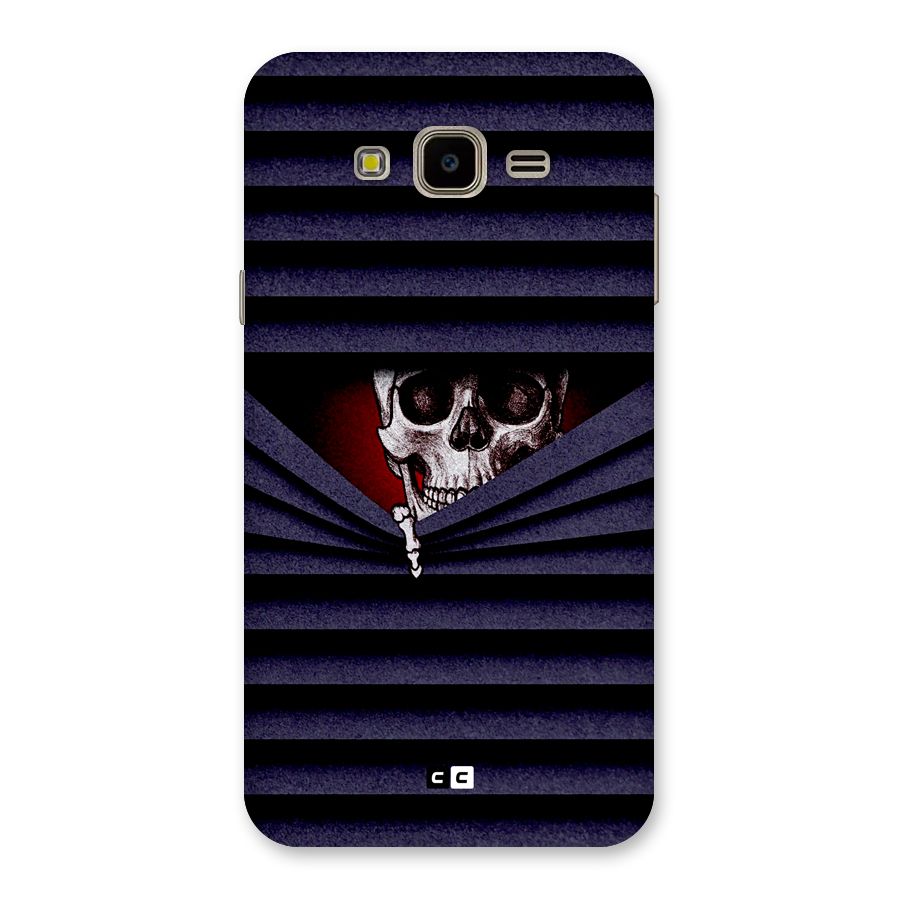 Skull Peak Back Case for Galaxy J7 Nxt