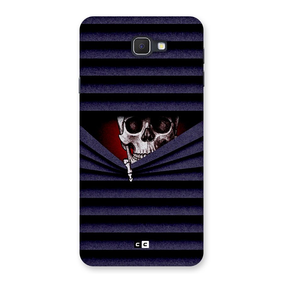 Skull Peak Back Case for Galaxy J7 Prime