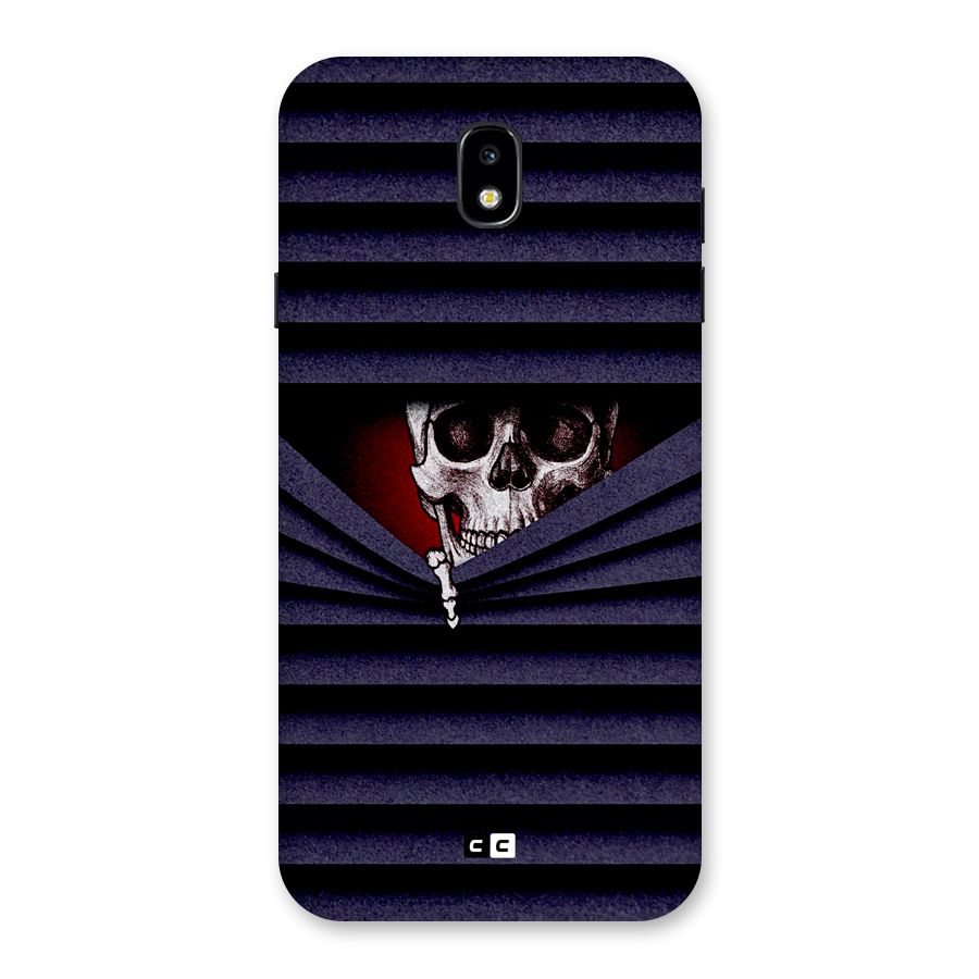 Skull Peak Back Case for Galaxy J7 Pro
