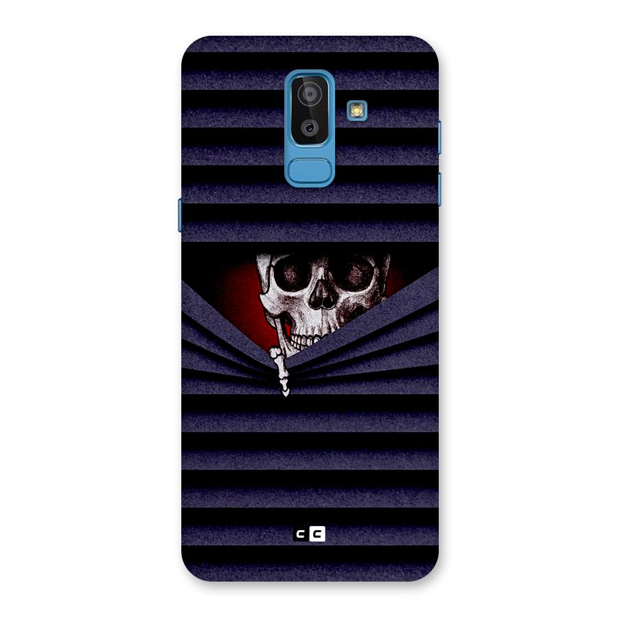Skull Peak Back Case for Galaxy J8