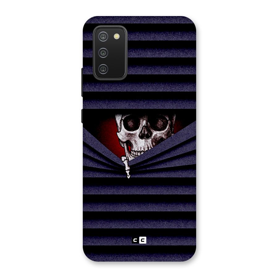 Skull Peak Back Case for Galaxy M02s