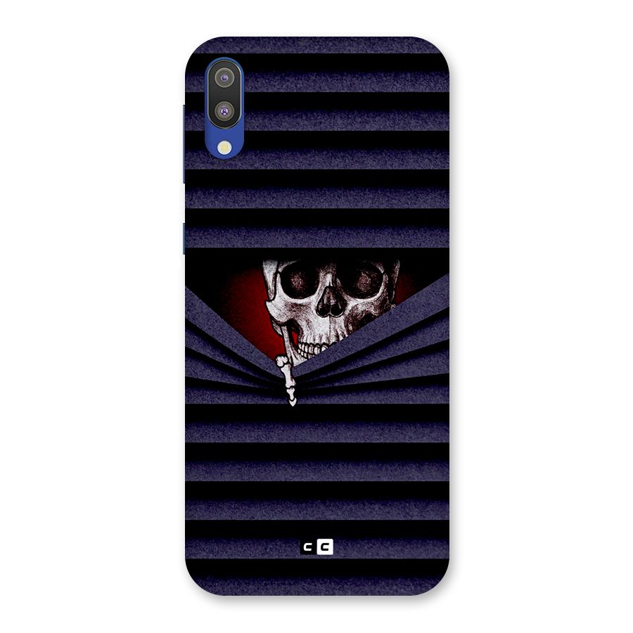 Skull Peak Back Case for Galaxy M10
