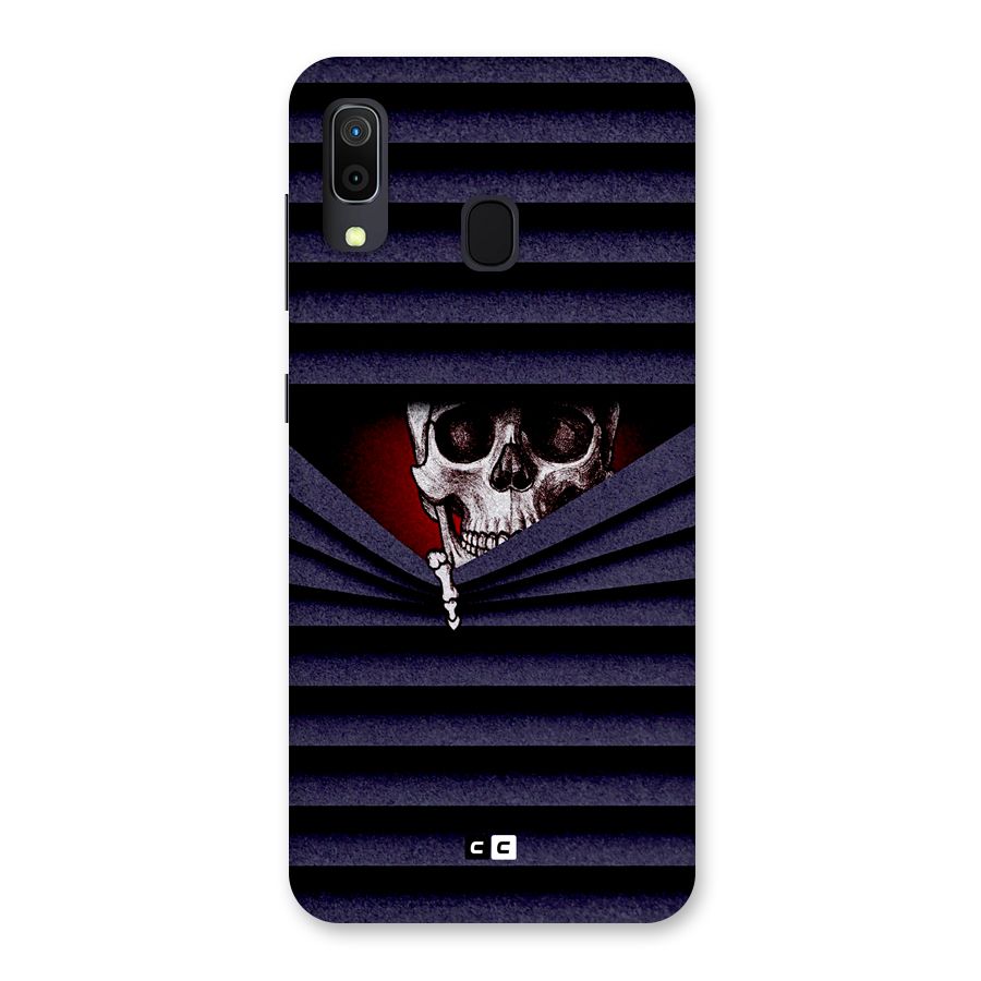 Skull Peak Back Case for Galaxy M10s
