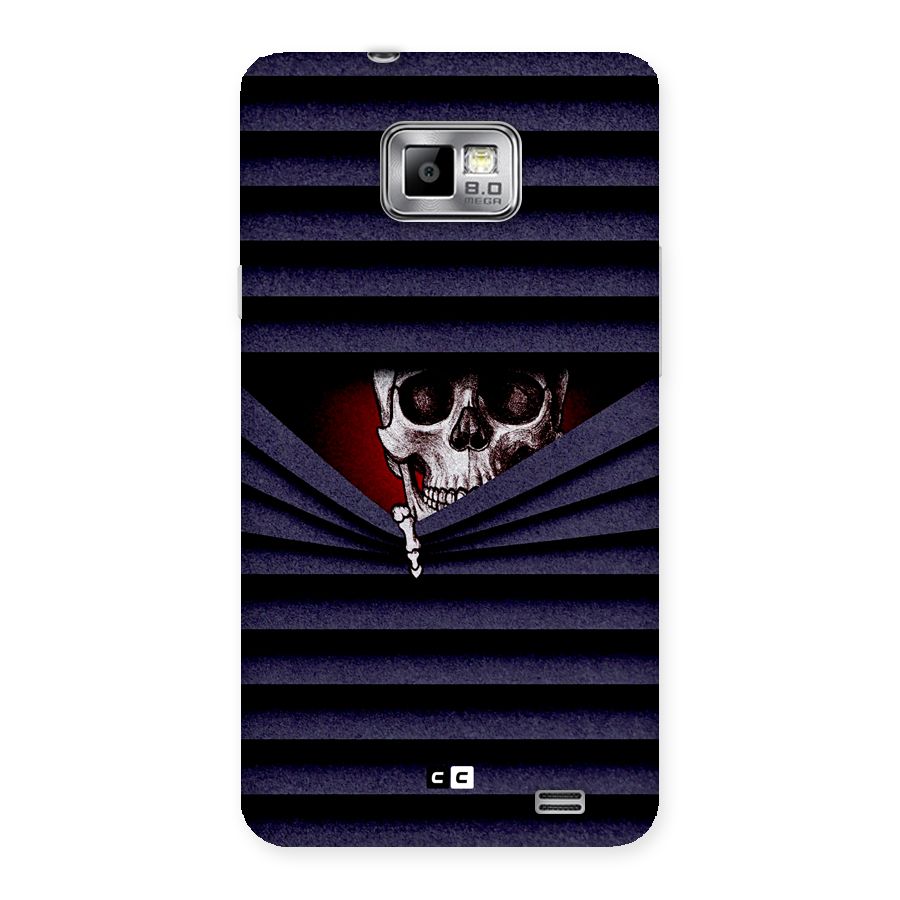 Skull Peak Back Case for Galaxy S2