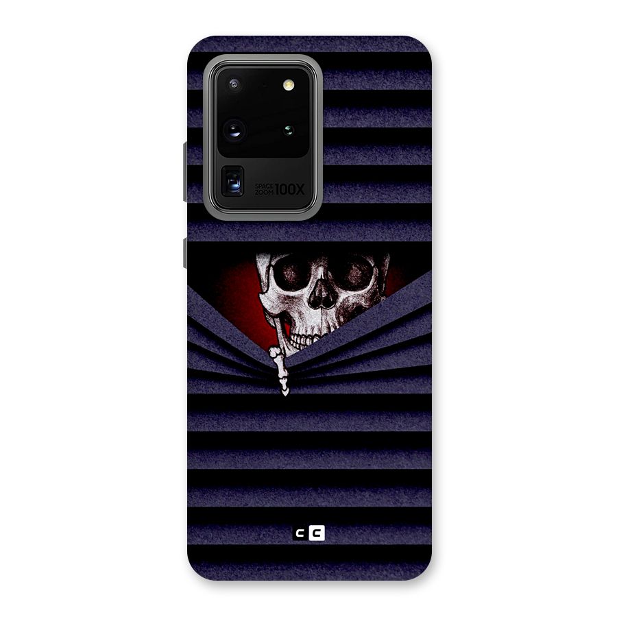 Skull Peak Back Case for Galaxy S20 Ultra