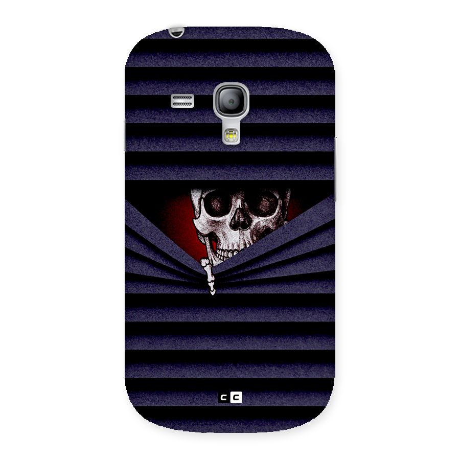Skull Peak Back Case for Galaxy S3 Mini
