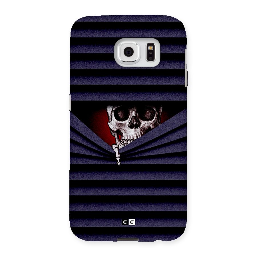 Skull Peak Back Case for Galaxy S6