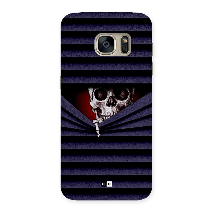 Skull Peak Back Case for Galaxy S7