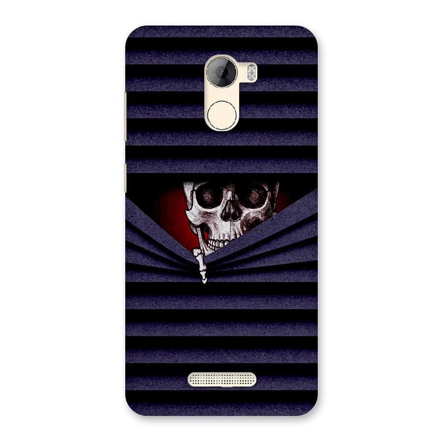Skull Peak Back Case for Gionee A1 LIte