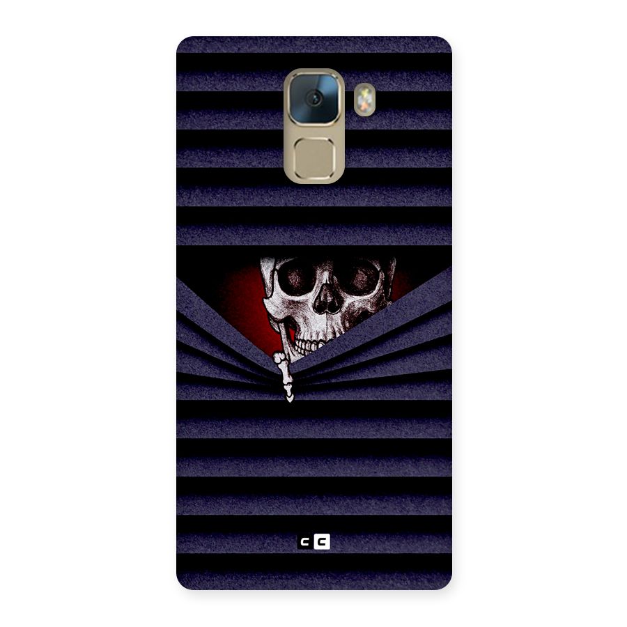 Skull Peak Back Case for Honor 7