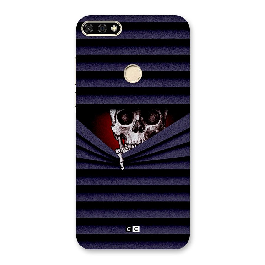 Skull Peak Back Case for Honor 7A
