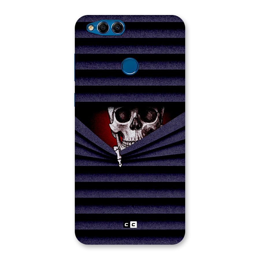Skull Peak Back Case for Honor 7X