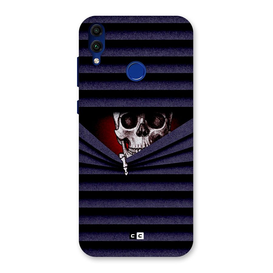 Skull Peak Back Case for Honor 8C