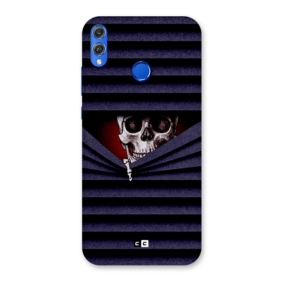 Skull Peak Back Case for Honor 8X