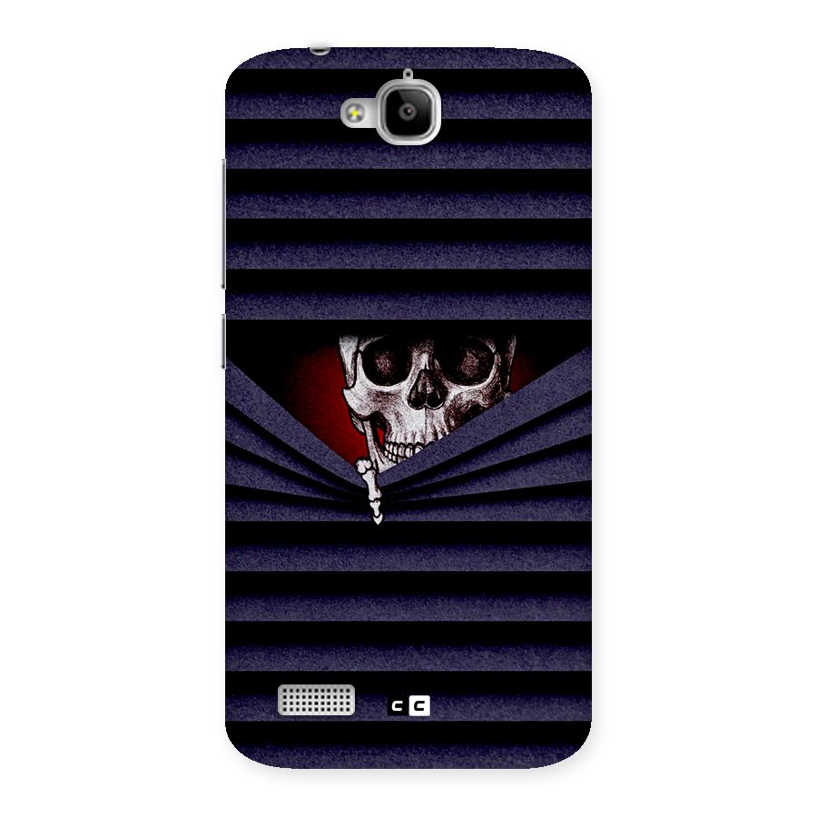 Skull Peak Back Case for Honor Holly