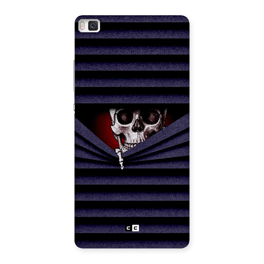 Skull Peak Back Case for Huawei P8