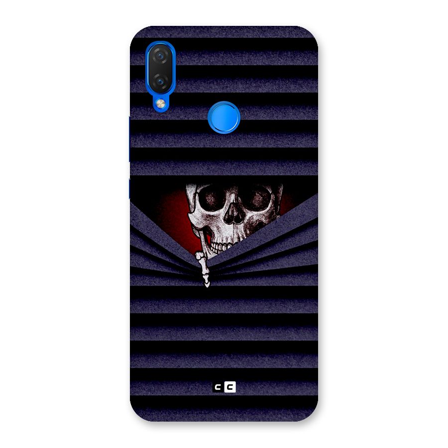 Skull Peak Back Case for Huawei P Smart+