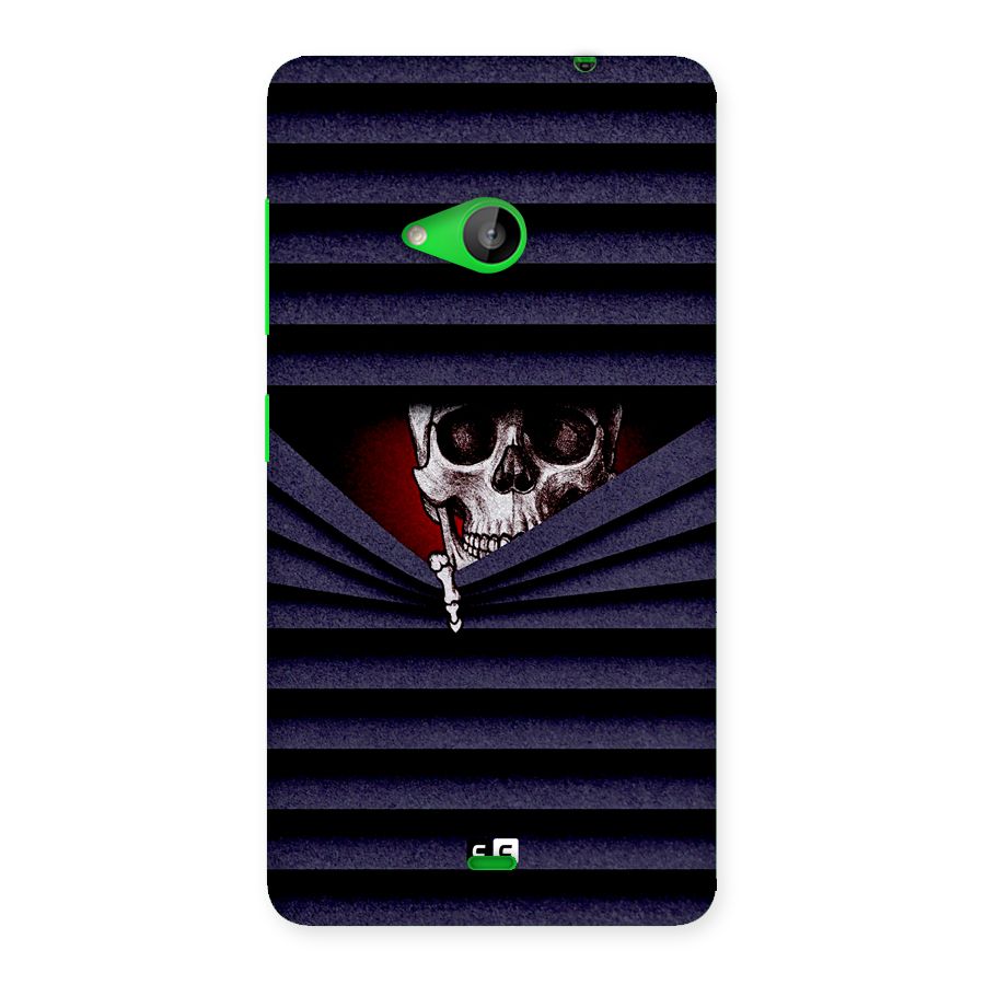 Skull Peak Back Case for Lumia 535