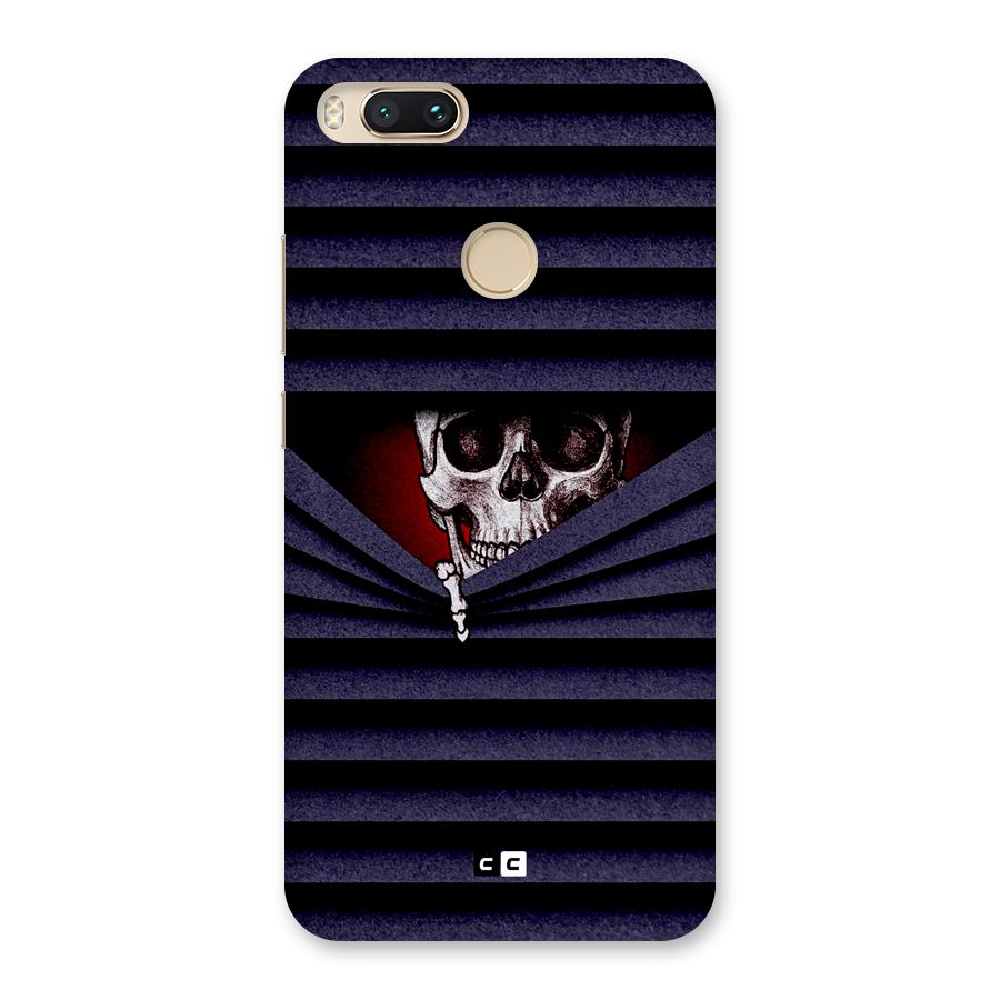 Skull Peak Back Case for Mi A1