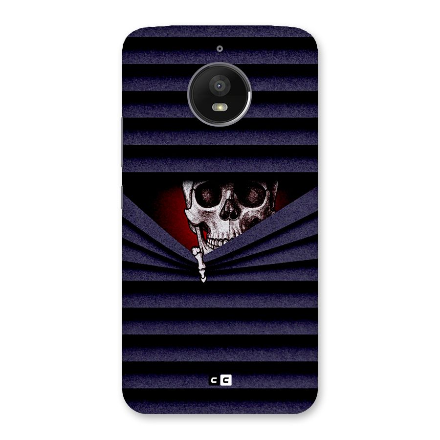 Skull Peak Back Case for Moto E4 Plus