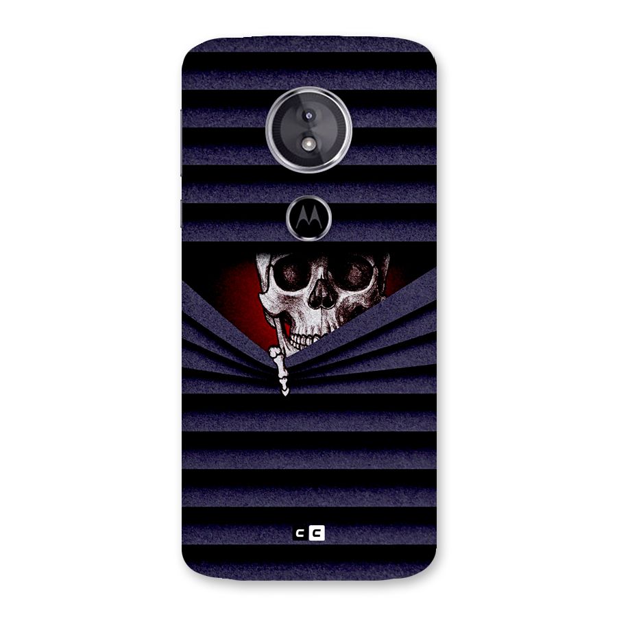 Skull Peak Back Case for Moto E5