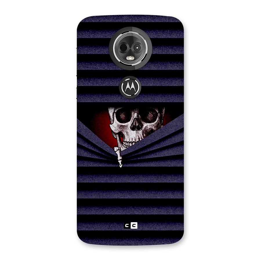 Skull Peak Back Case for Moto E5 Plus
