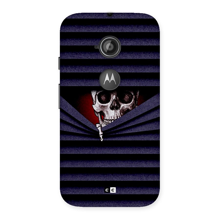 Skull Peak Back Case for Moto E 2nd Gen