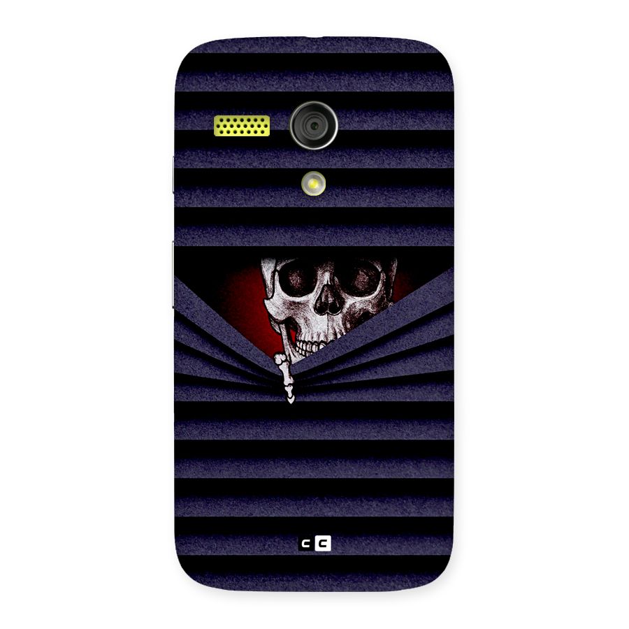 Skull Peak Back Case for Moto G