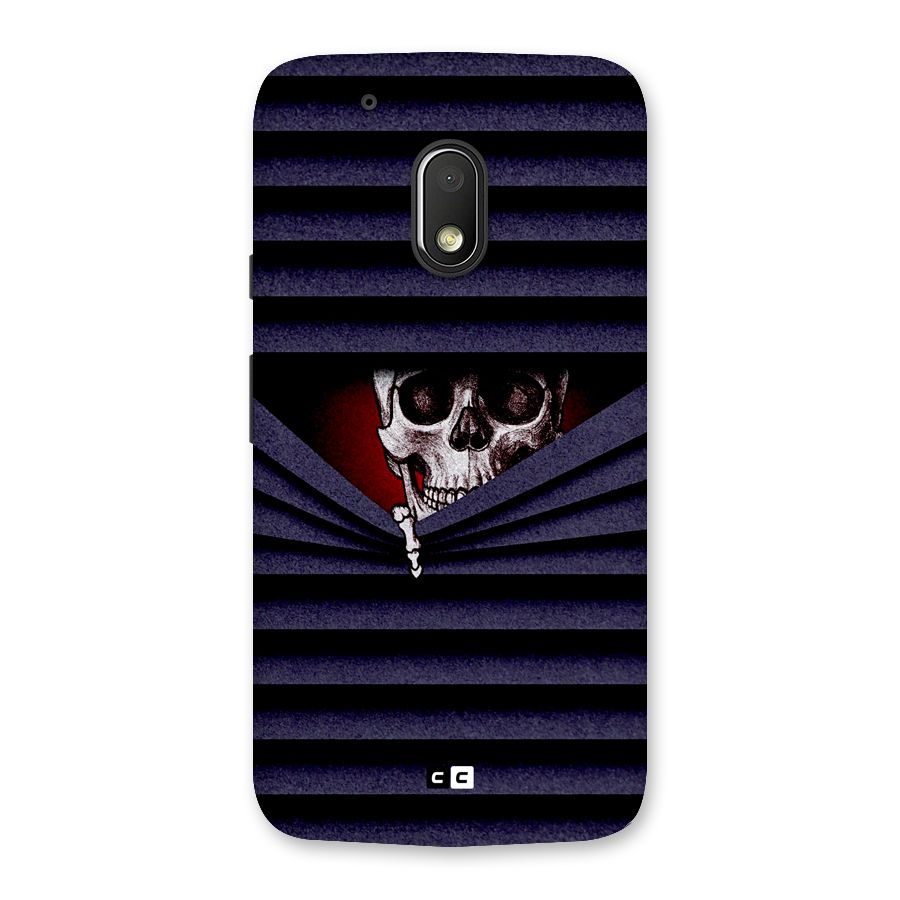 Skull Peak Back Case for Moto G4 Play