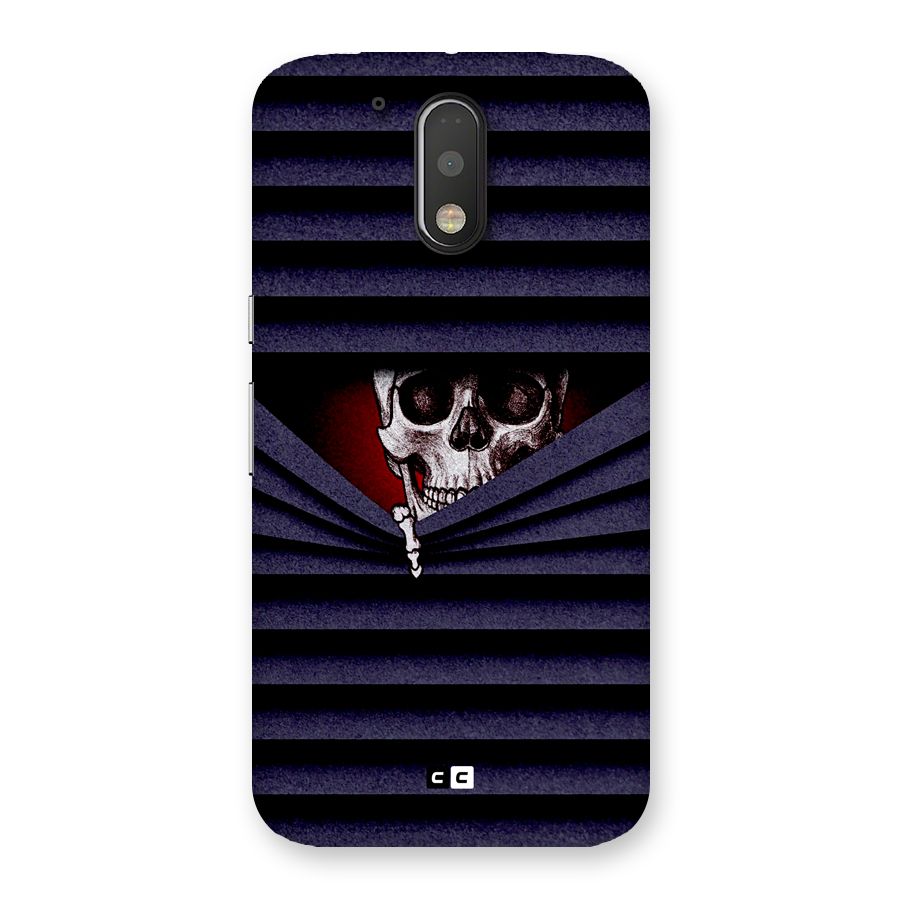 Skull Peak Back Case for Moto G4 Plus